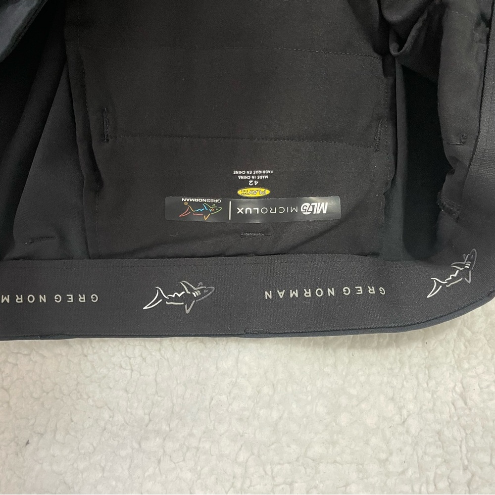 Greg Norman Collection Black Athletic Shorts